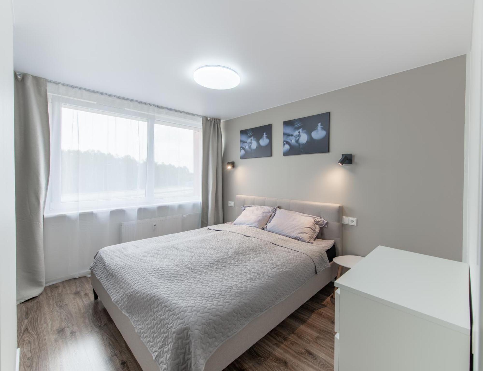 Stiklo Apartamentai Radviliskis Exterior foto